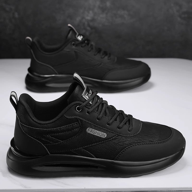 Labor Men'S Shoes Winter Construction Site Work Wear-Resistant Leather Work Men'S Sports Casual Fashion Shoes - Image 1