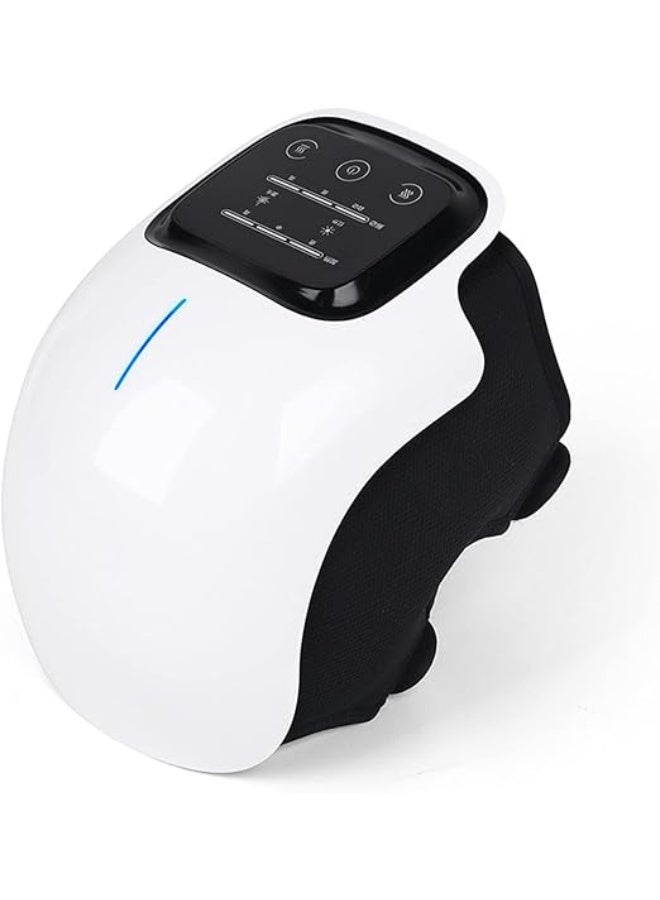 Knee Massager with Heat - Cordless Electric Vibration Device - Infrared Heated Pain Relief - Powerful for Daily Use and Recovery - Image 1