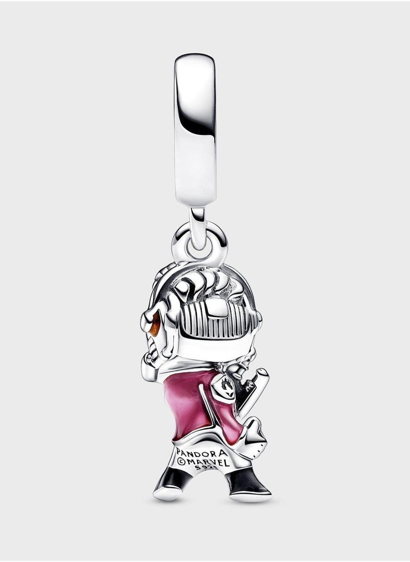 PANDORA Marvel Star Sterling Silver Dangle Charm  - Image 2