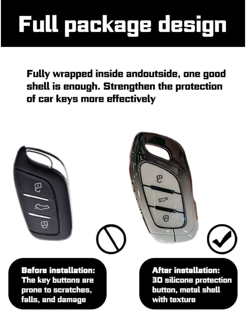 MG car key protection cover, suitable for 2025 and 2026 model MG car key protectors, resistant to drops, wear, perfect all inclusive, precise matching - Image 2