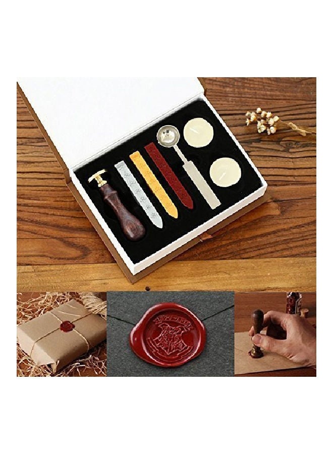 NIBEMINENT Wax Seal Stamp Kit Black/Red/White - Image 4