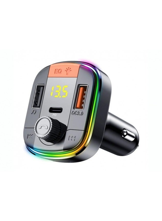 ELTRAZONE Y45 43W PD + QC3.0 FM Transmitter Car Charger – Fast Charging and Wireless Audio Solution - Image 2