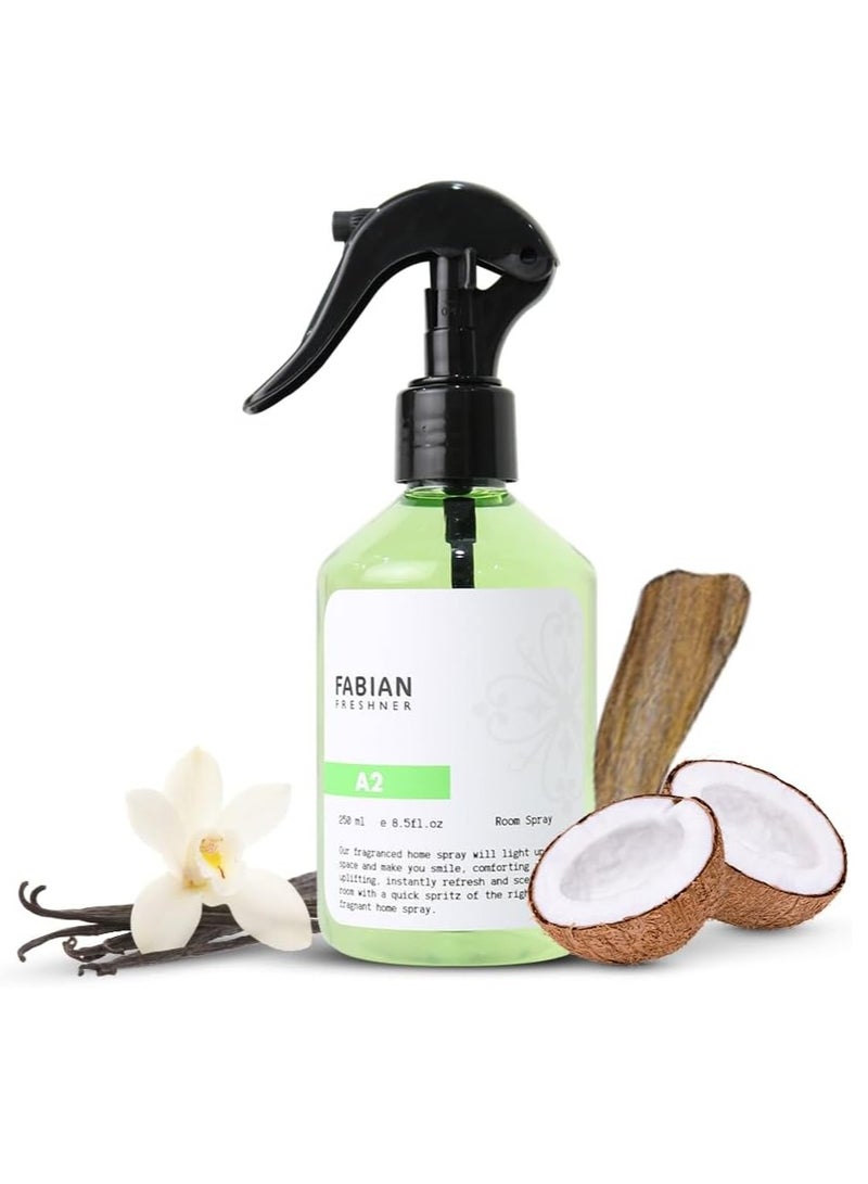 Fabian Freshener Spray A2 - Elevate Your Space with Natural Air Purifying Fragrance - 250ml - Image 2