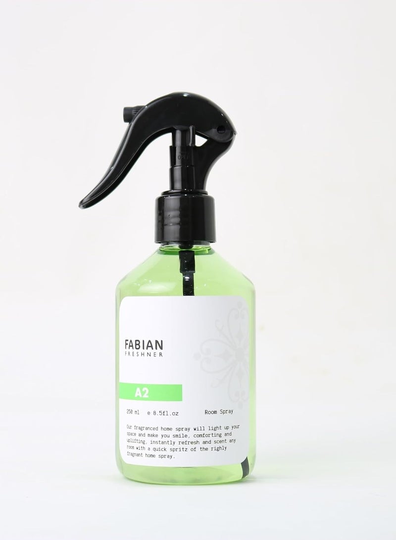 Fabian Freshener Spray A2 - Elevate Your Space with Natural Air Purifying Fragrance - 250ml - Image 4