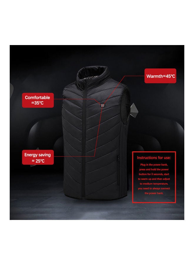 NIBEMINENT Outdoor Electric Thermal USB Heating Coat Vest XL - Image 3