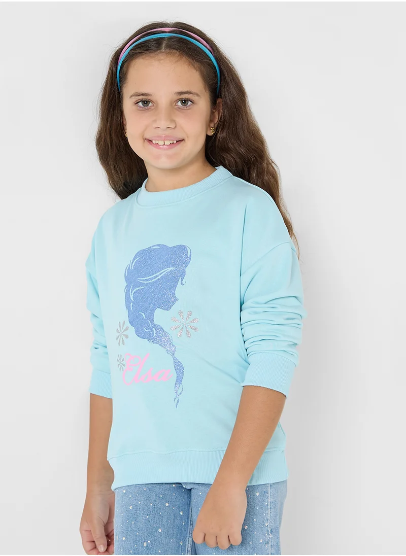 Disney Frozen Graphic Sweat Shirt