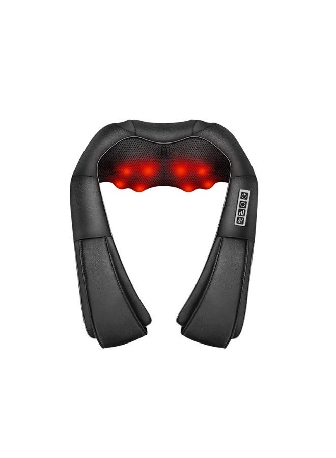 Neck Massager With Heat Shiatsu Massager For Neck Back Shoulder Foot And Leg Deep Kneading Massage Pillow Helps To Relax Muscles At Home Office And Car - Image 1