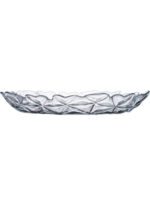 Paşabahçe 10717 Estrella 33 Cm Oval Glass Boat Serving Fruit Plate  - Image 4