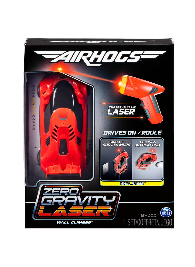 Air Hogs Air Hogs, Zero Gravity Laser, Laser-Guided Wall Racer, Wall Climbing Race Car, Red  - Image 2