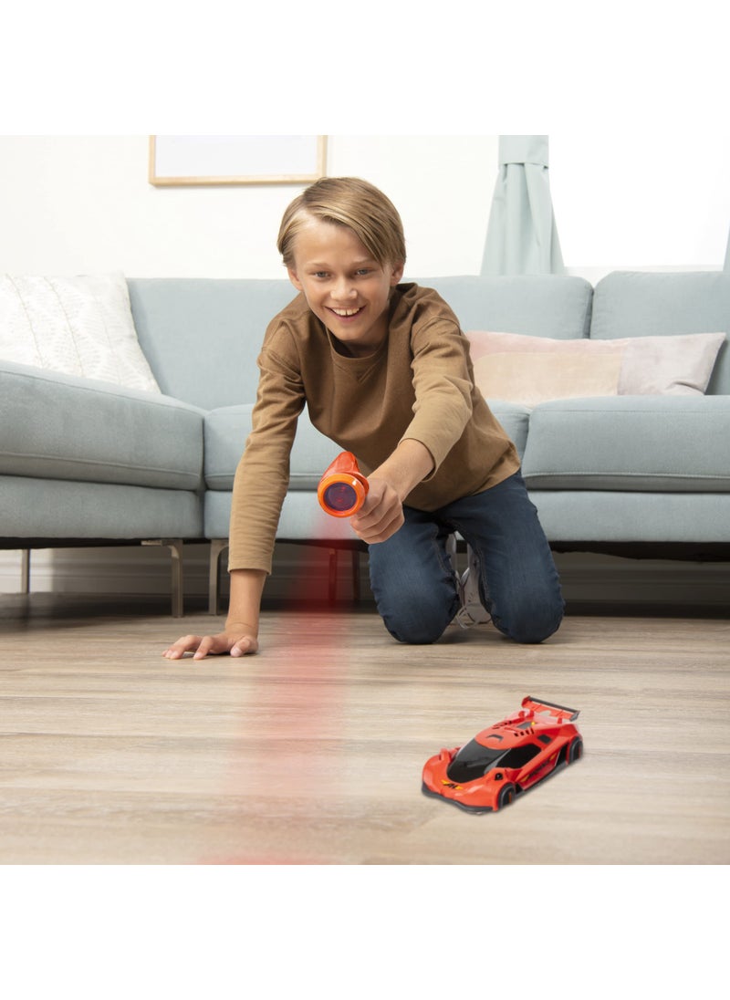 Air Hogs Air Hogs, Zero Gravity Laser, Laser-Guided Wall Racer, Wall Climbing Race Car, Red  - Image 5