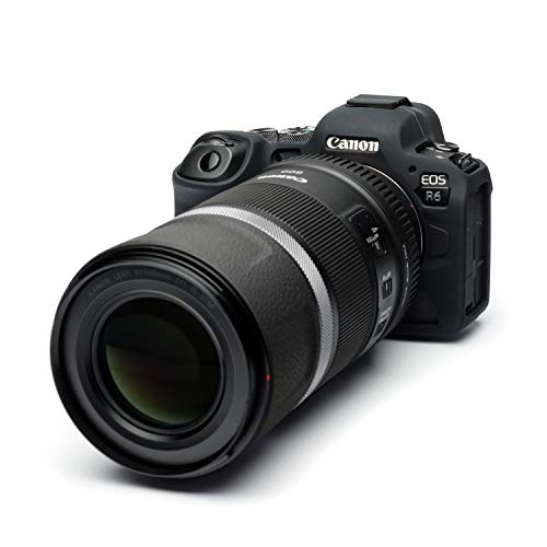 easyCover - Silicone Camera case - Protection for Your Camera Canon R5 / R6 / R6 Mark II - Black - Image 5