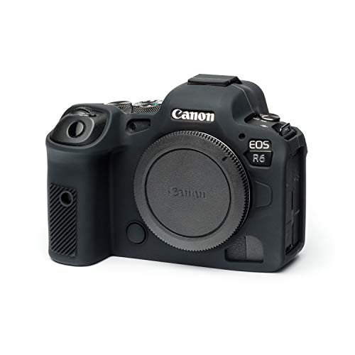 easyCover - Silicone Camera case - Protection for Your Camera Canon R5 / R6 / R6 Mark II - Black - Image 3