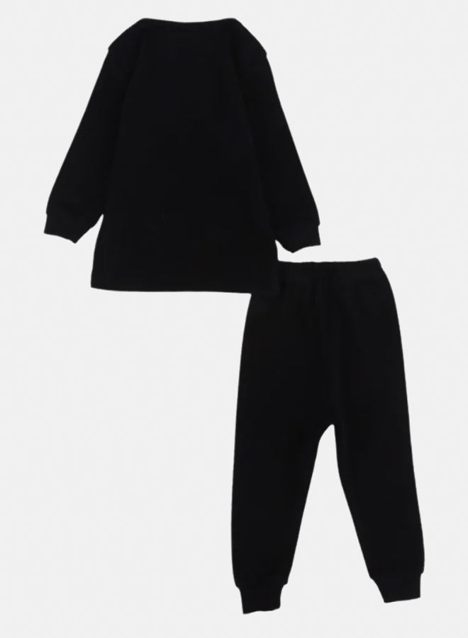 اوركيدز طقم دفايه للأطفال الرضع – أسود - Image 2