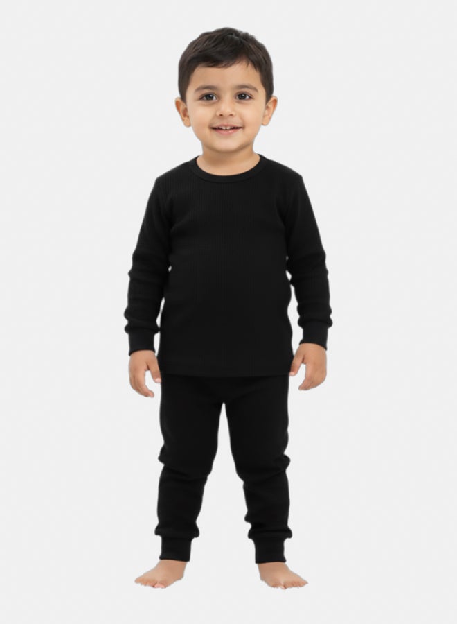 اوركيدز طقم دفايه للأطفال الرضع – أسود - Image 3