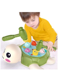 YelaJoy Pounding Toy, Whack A Mole Game Baby Interactive Hammer Toys, Hand-eye Coordination Cultivation Concentration Toddler Sensory Toys for Age 1 to 3 Years Old Boy and Girl Toddler Toys Gift  - Image 2