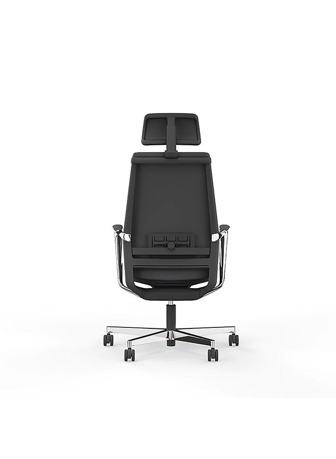 BACK COMFORT Sao Paulo Leather Office Chair | Ergonomic Support for Back and Neck | Premium Comfortable Executive Design - Image 3