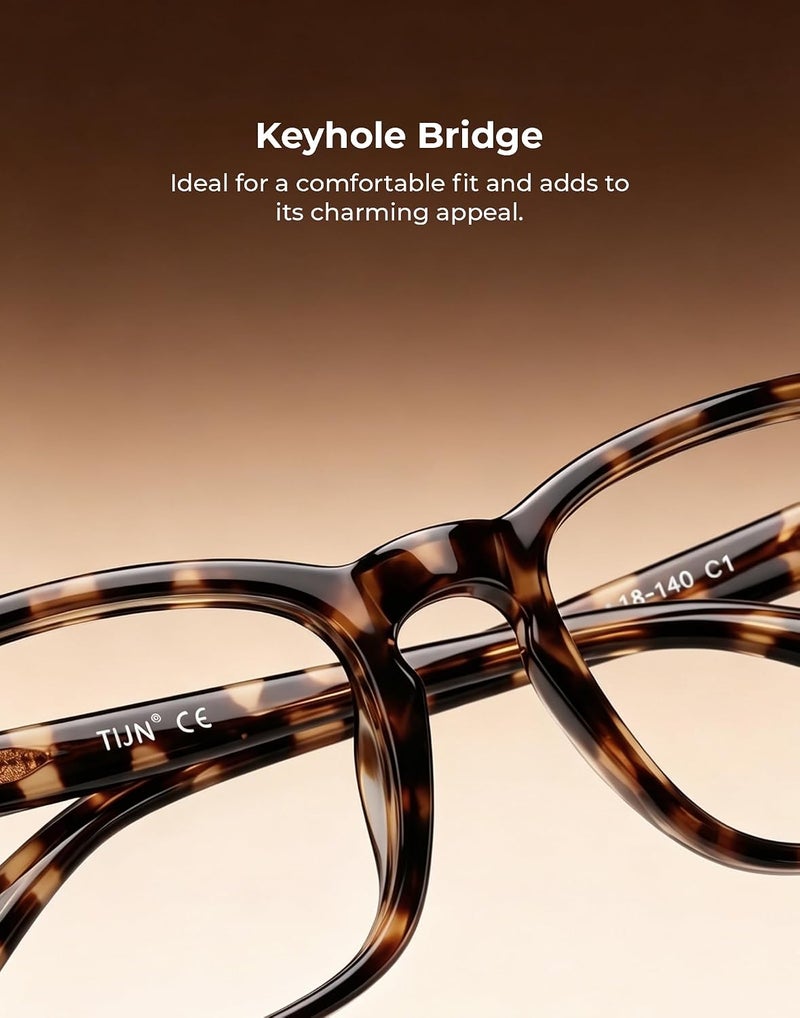Blue Light Blocking Glasses for Women Men Square Frame Nerd Eyeglasses Anti Blue Ray Computer Screen Glasses - Image 5