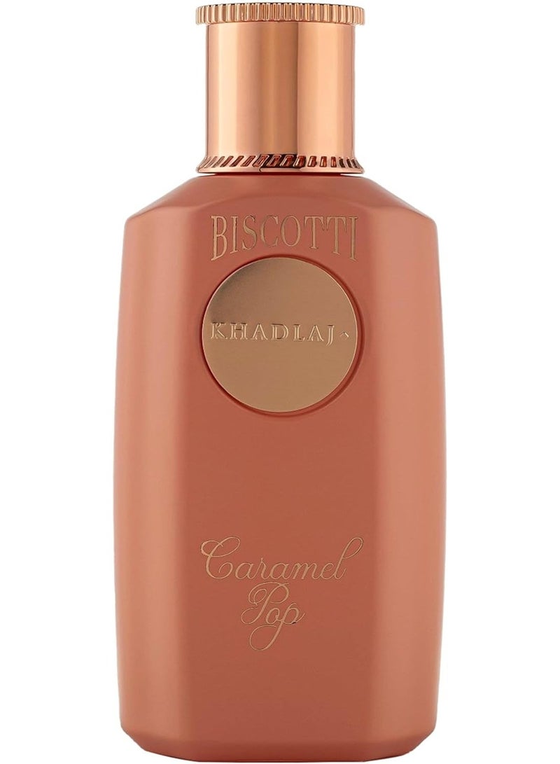 خدلج عطر بسكوتي كراميل بوب 100 مل بخاخ خلاصة العطر للرجال والنساء - Image 1