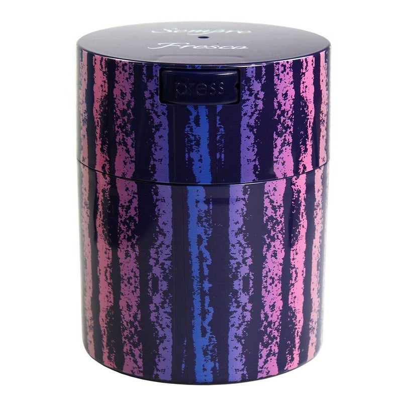 Coffeevac 1/2lb Sempre Fresco - Vacuum seals with a push of a button  Blue Rainbow - Image 1