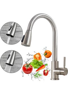 Kitchen Faucet Sprayer with Hot and Cold 2 Modes, Pull-out 360-degree Rotating Spout Cleaning Faucet - pzsku/Z05B572DB1FBBF889B649Z/45/1741254153/16b7d8be-d14d-4383-814b-239e33614fbb