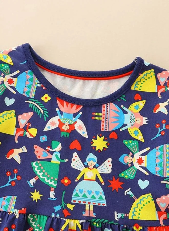 YUNIQEE Printed Knit Dress