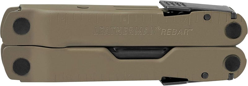 LEATHERMAN أداة متعددة الاستخدامات ريبار مع قواطع أسلاك قابلة للاستبدال ومنشار، تان كايوتي - Image 2
