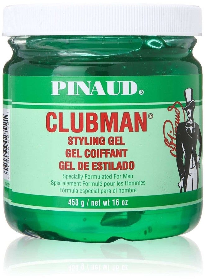 Clubman Pinaud Clubman Styling Gel 16 oz (Pack of 4)