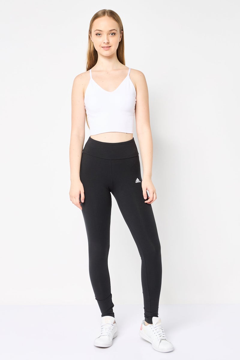 Adidas Women Sportswear Fit Training Tight, Black - Image 2