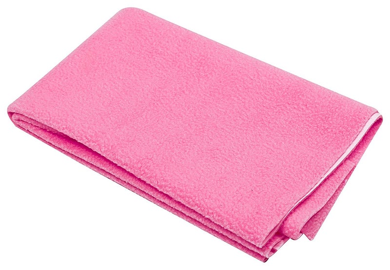 BTfash Baby Waterproof Reusable Super Soft Fast Drying Mattress Protector Medium Rose - Image 1