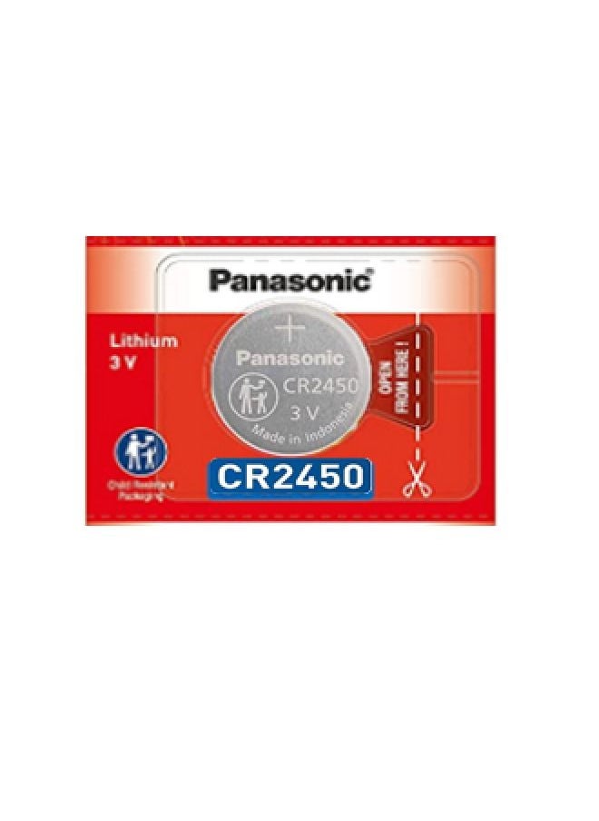 Panasonic - CR2450 Lithium Coin Battery - Image 1