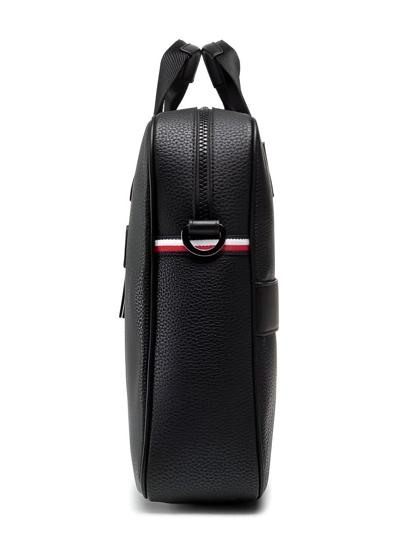Tommy Hilfiger Plus - Tommy Hilfiger Bag - Black Leather - Image 1