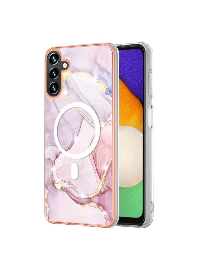 اس-توب جراب لهاتف Samsung Galaxy A54 5G بنمط رخامي مزدوج الجوانب IMD Magsafe TPU - Image 1