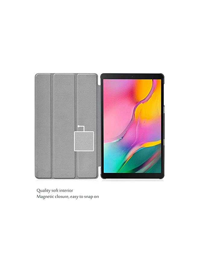 Procases Galaxy Tab A 8.0 2019 Case T290 T295, Slim Light Cover Trifold Stand Hard Shell Folio Case For 8.0 Inch Galaxy Tab A 2019 Without S Pen Model Sm-T290 (Wi-Fi) Sm-T295 (Lte) –Navy - Image 5