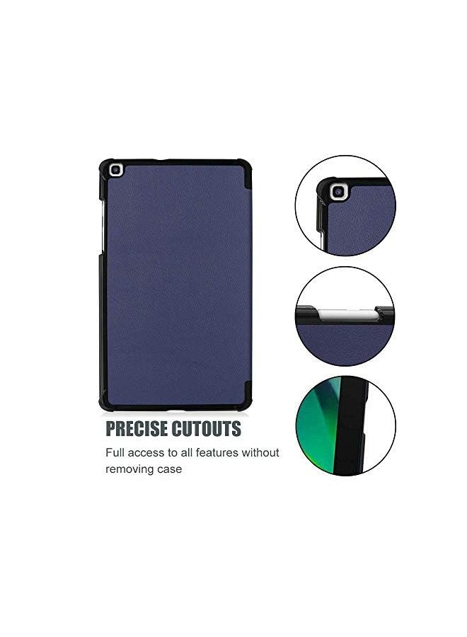 Procases Galaxy Tab A 8.0 2019 Case T290 T295, Slim Light Cover Trifold Stand Hard Shell Folio Case For 8.0 Inch Galaxy Tab A 2019 Without S Pen Model Sm-T290 (Wi-Fi) Sm-T295 (Lte) –Navy - Image 3