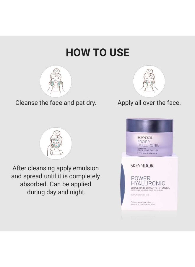 Skeyndor Skeyndor Power Hyaluronic Intensive Moisturizing Emulsion - Image 4