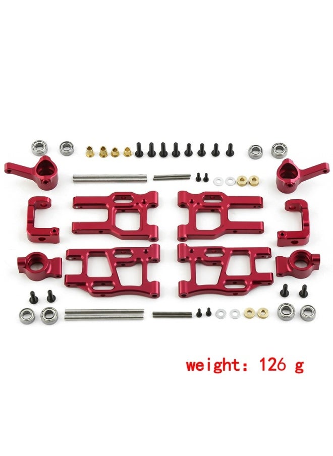 Generic - LC Racing PTG-2 Tensile Metal Upgrade Kit Front And Rear Swing Arm Steering Rear Axle C Seat Bolt Bearing-Color:Golden C Seat - Image 1