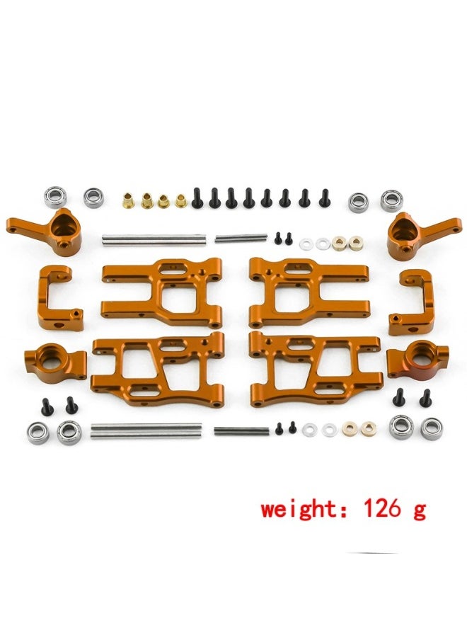 Generic - LC Racing PTG-2 Tensile Metal Upgrade Kit Front And Rear Swing Arm Steering Rear Axle C Seat Bolt Bearing-Color:Golden C Seat - Image 1