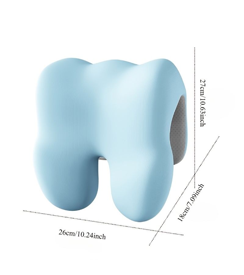 Grey Premium Reading Pillow Wedge Cushion Head Neck Back Support for Office Rest Sleeping - Image 2