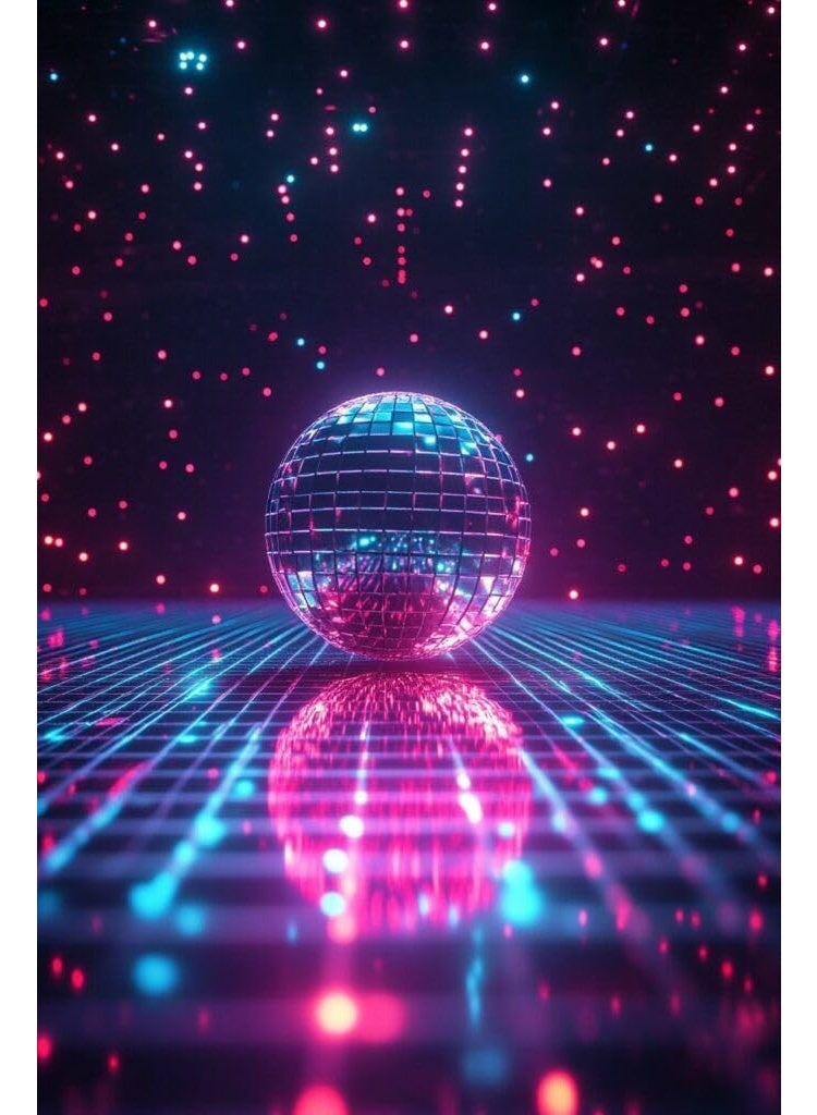 Mado Gallery Disco Ball, Mirror Ball, Ornament Ball 10 CM / 4 INCHES (1 Piece), Decoration for Hanging, Home Parties & DJ Dance Clubs Stage, Lighting & New Year celebrations - Image 2