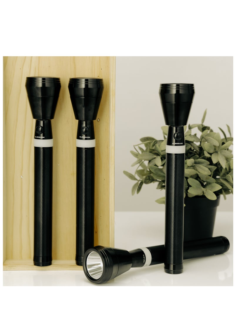 OLSENMARK 4-in-1 Rechargeable LED Flashlight - Image 2