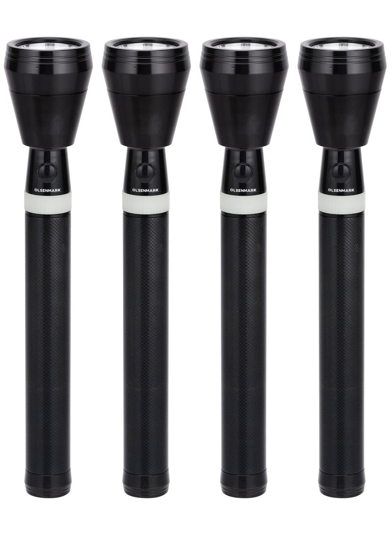 OLSENMARK 4-in-1 Rechargeable LED Flashlight - Image 1