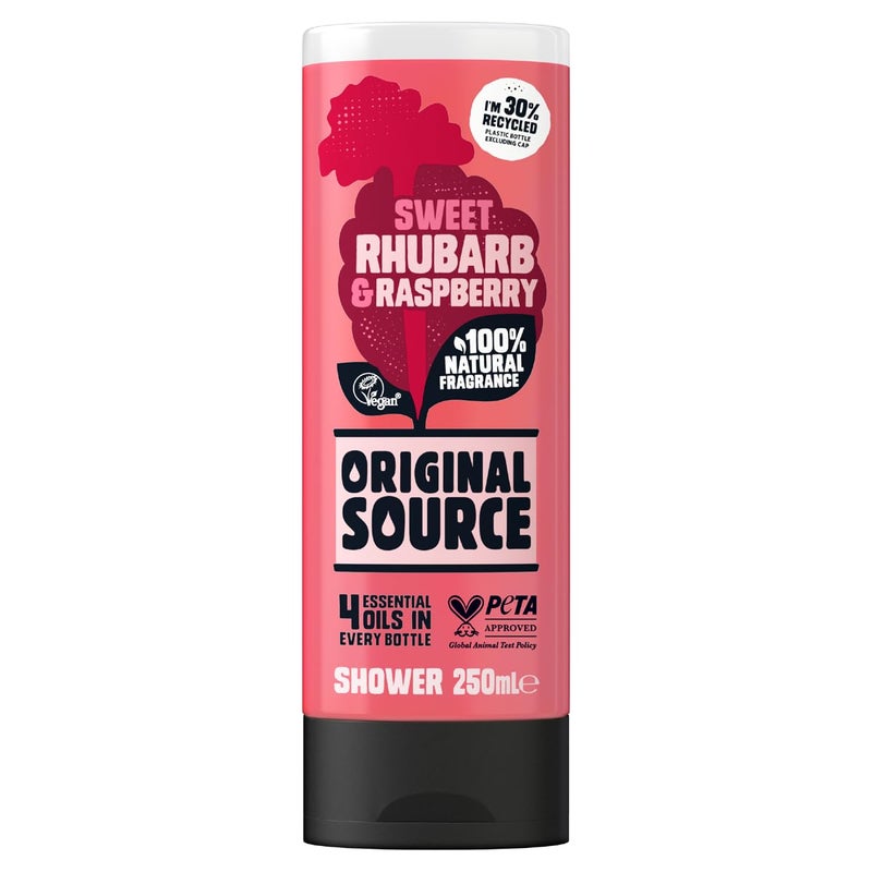 Original Source Rhubarb and Raspberry Shower Gel 250ml