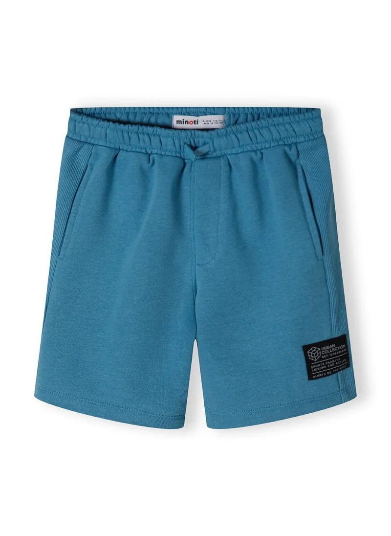MINOTI Kids Boys  Fleece Shorts With Rib