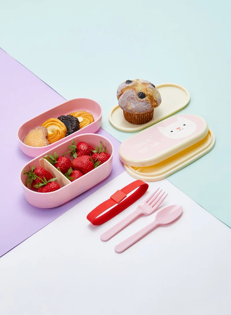 Rex London COOKIE THE CAT BENTO BOX