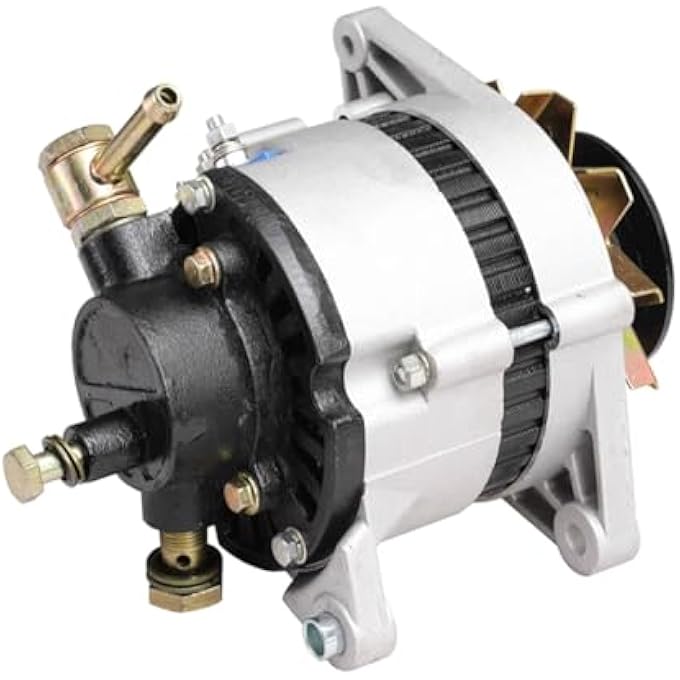 OLONETO 1500W Brushless Alternator High Power 14V/28V Vacuum Booster Pump Alternator Agricultural Tricycle Forward Pump Reverse Pump (Color : Reverse pump, Size : 14V1500W) - Image 4