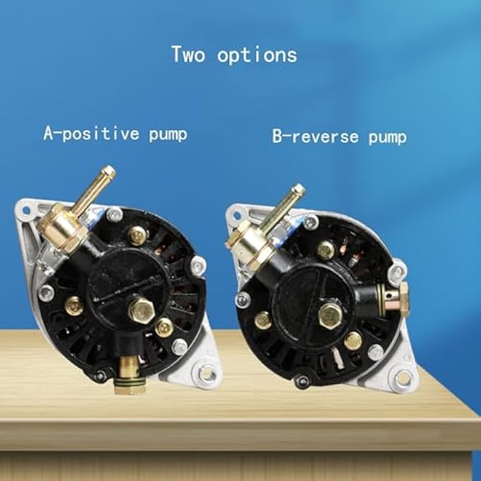 OLONETO 1500W Brushless Alternator High Power 14V/28V Vacuum Booster Pump Alternator Agricultural Tricycle Forward Pump Reverse Pump (Color : Reverse pump, Size : 14V1500W) - Image 5