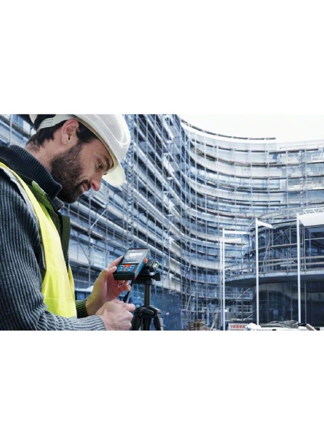 BOSCH GLM 150-27 C Ergonomic Compact Professional Laser Measure Black and Blue  4 x 7 x 14 cm JE0 601 072 Z00  - Image 4