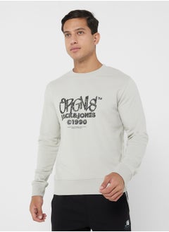 Jorbushwick Logo Print  Crew Neck Sweatshirts - pzsku/Z05B66040B81457C3BF1BZ/45/_/1727086653/0ff41841-3087-4c30-9ce4-04c79e5f1dea