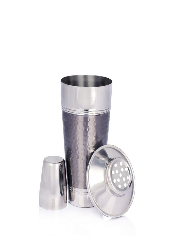 Urban Snackers Stainless Steel Cocktail/mocktail Shaker, Silver, US6381 - Image 2