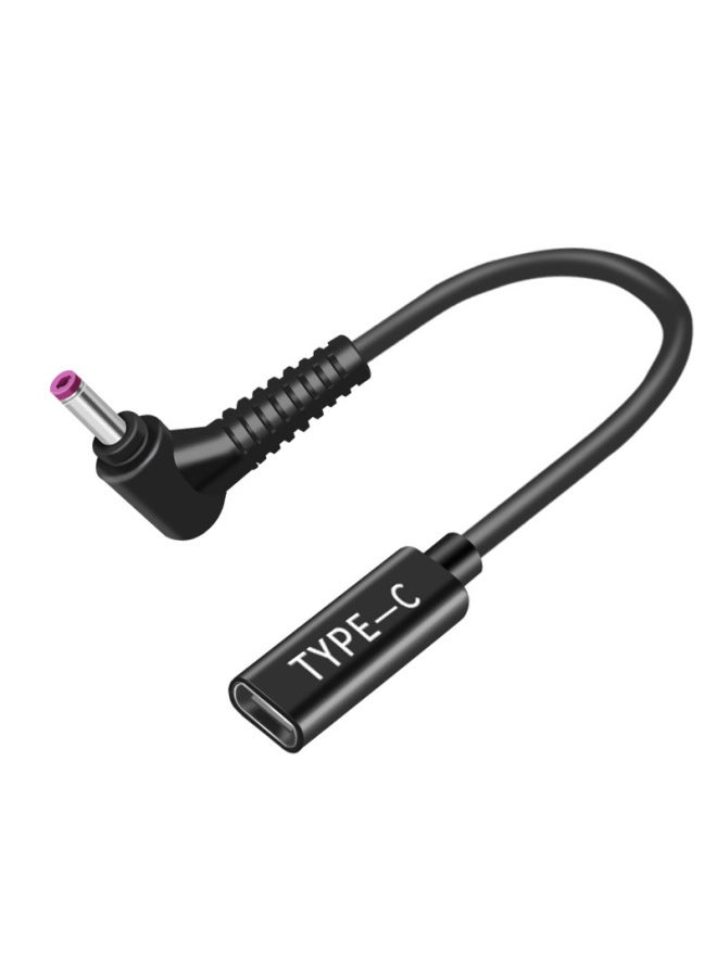 Typec Female To DC Multiple Specifications Charging Extension Cable Suitable For Notebook Pd Lure 65W Fast Charging Adapter Cable-Color:4817  - Image 1